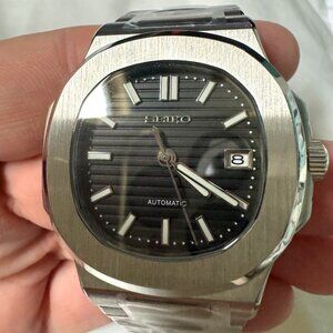 Custom Seiko Mod Nautilus Black
